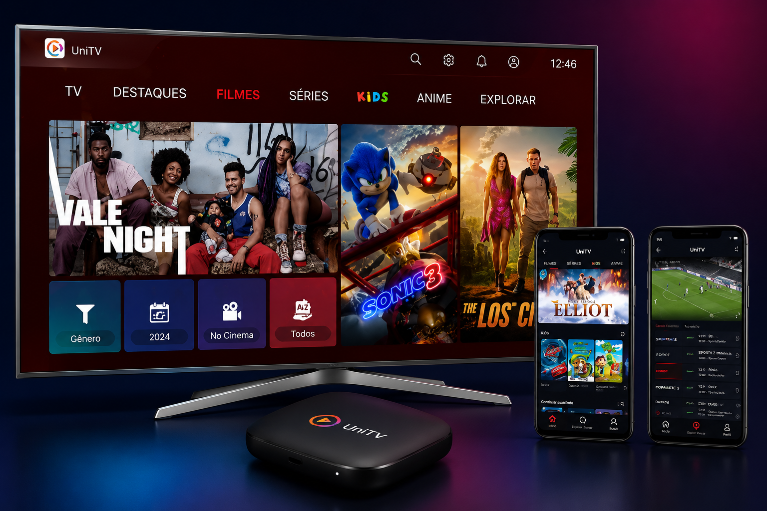Como Baixar e instalar Unitv na sua Tv ou Box